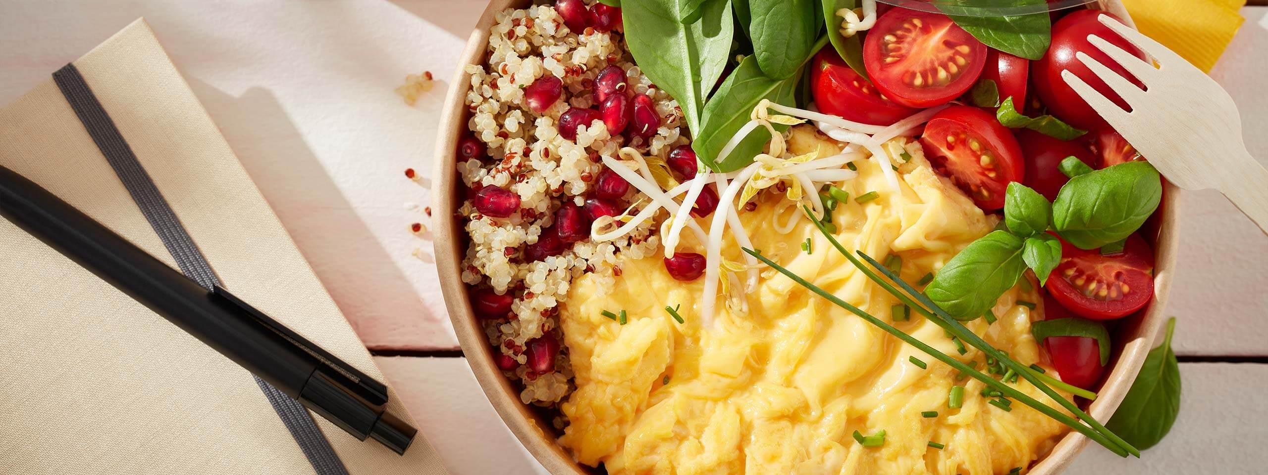 Rührei Fitness-Bowl